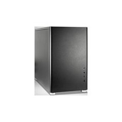 Inter-Tech X2 Duplex Tower Micro-ATX Case - No Power Supply, Sleek Black Design - Perfect for Your Build!